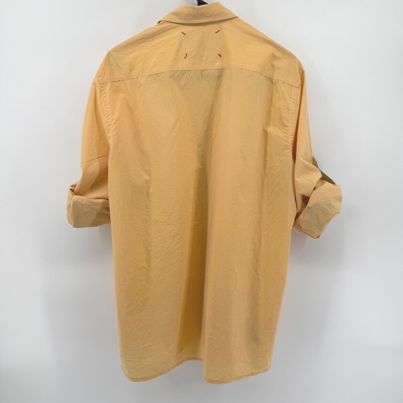 Robert Graham Mens Peach Tailored Fit Long Sleeve Button Up Long Sleeve Shirt L - Picture 6 of 9